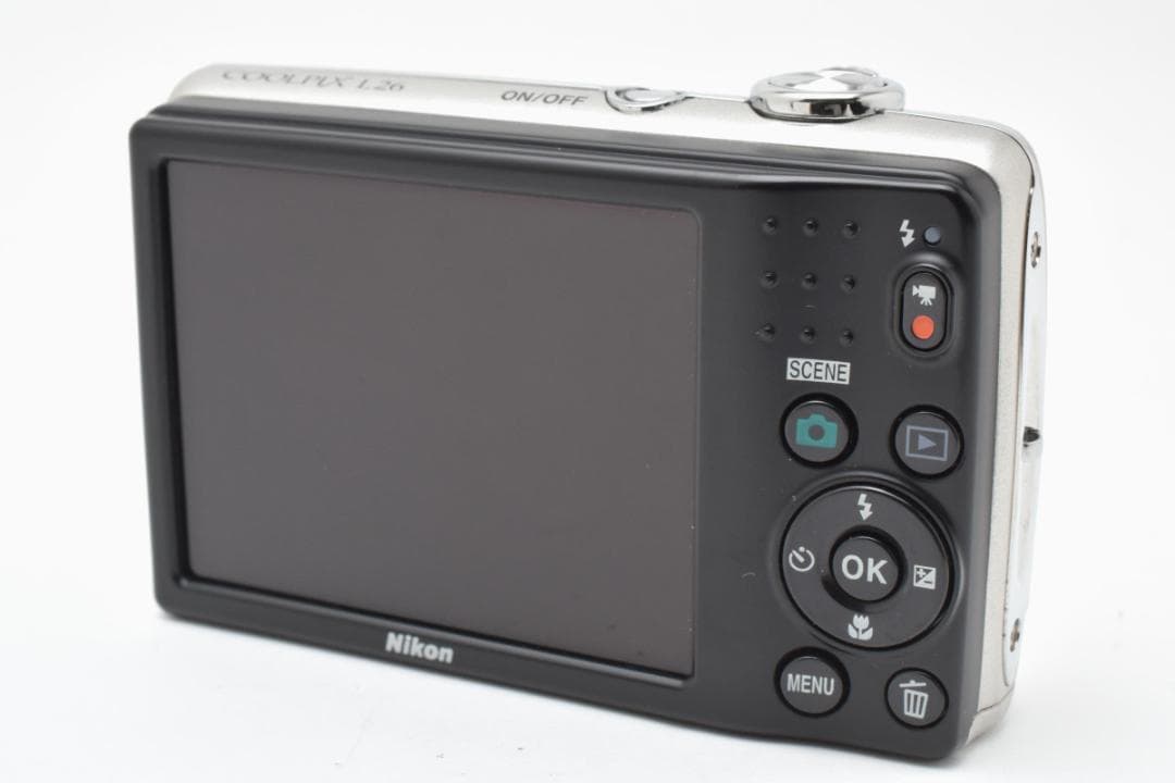 ■ 美品 ■ ニコン　Nikon COOLPIX L26 シルバー 動作OK