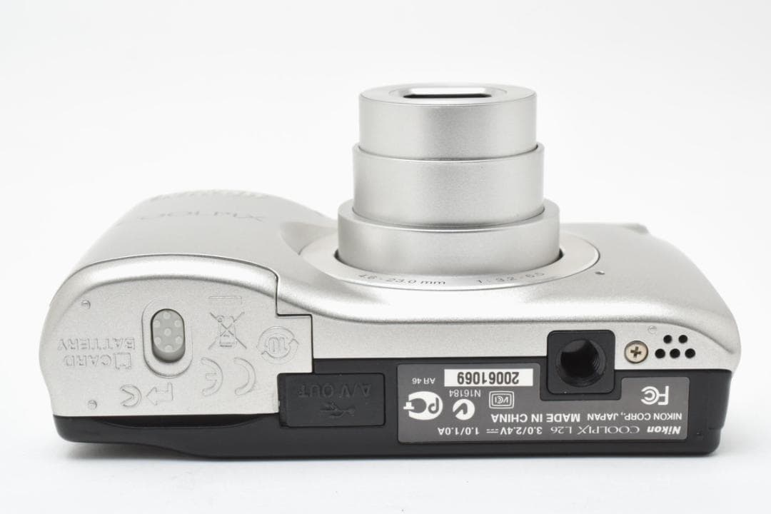 ■ 美品 ■ ニコン　Nikon COOLPIX L26 シルバー 動作OK