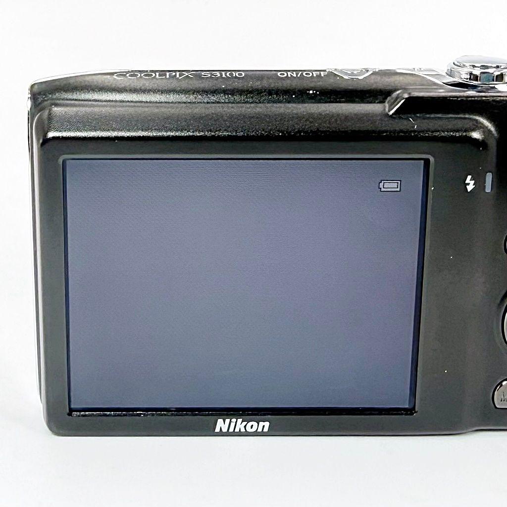 ニコン COOLPIX S3100 シャンパンシルバー コンデジ カメラ 中古