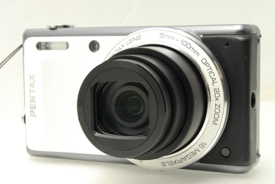 PENTAX Optio VS20 ❤️スマホ転送 ホワイト コンデジ カメラ