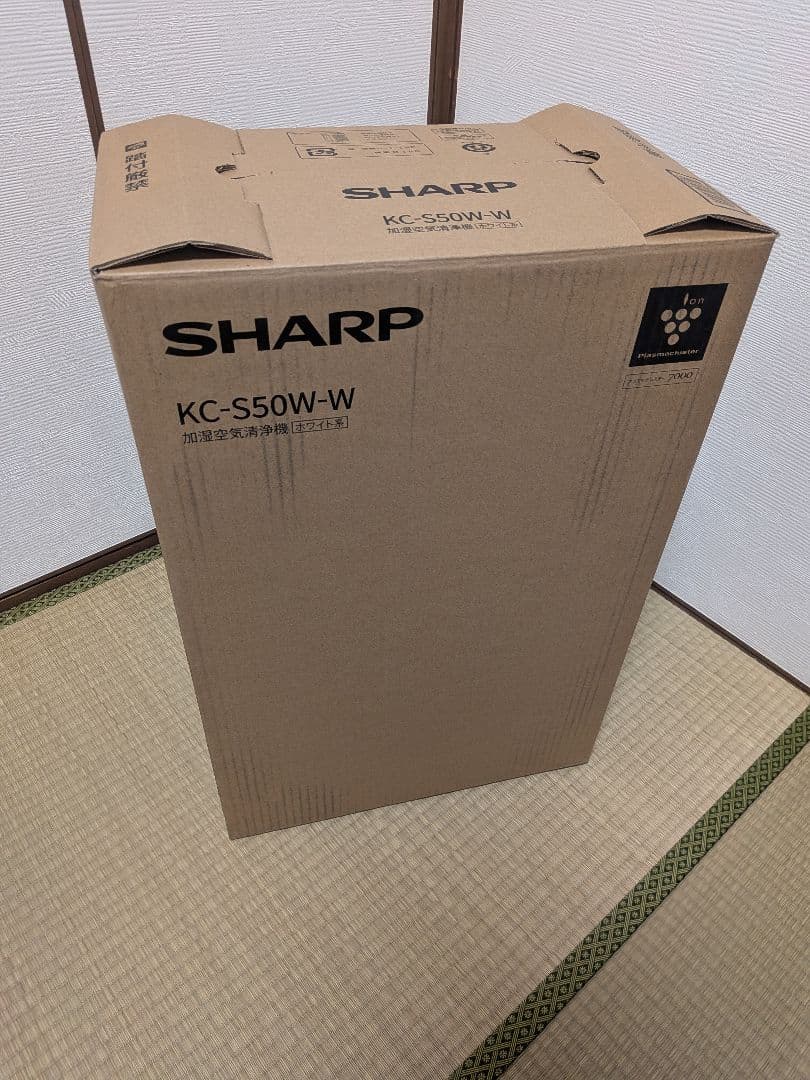 SHARP 加湿空気清浄機 KC-J50-W 2020年製 加湿フィルター未使用