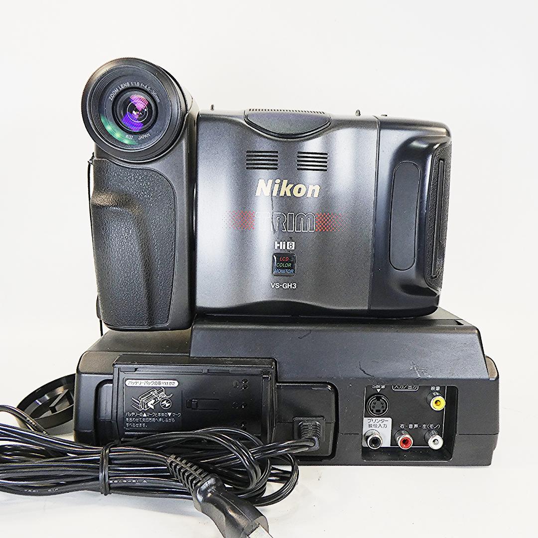 ニコン VS-GH3【動作良好】VideoHi8 ビデオカメラ ダビングに最適