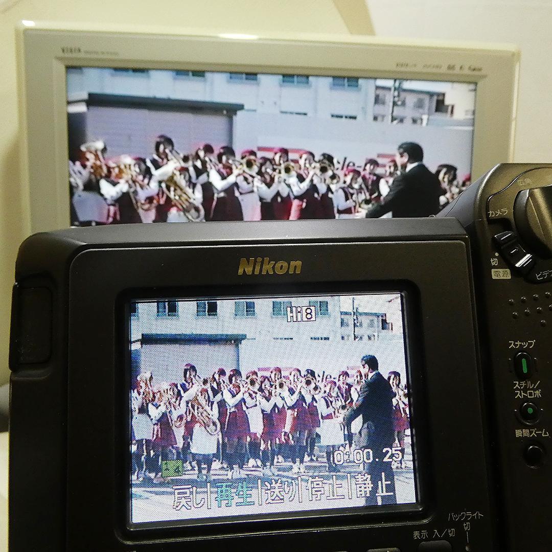 ニコン VS-GH3【動作良好】VideoHi8 ビデオカメラ ダビングに最適