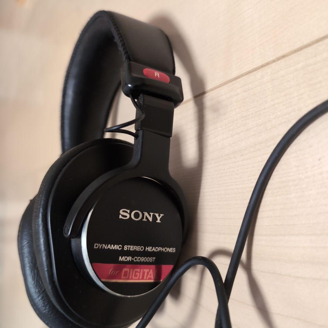 SONY MDR-CD900ST ブラック 有線ヘッドフォン