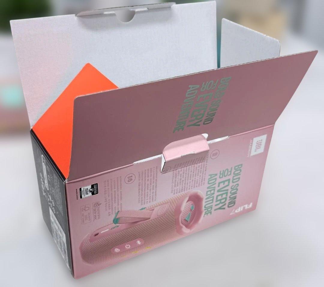 【数回使用】<HARMAN> JBL FLIP7 ワイヤレススピーカー(ピンク)