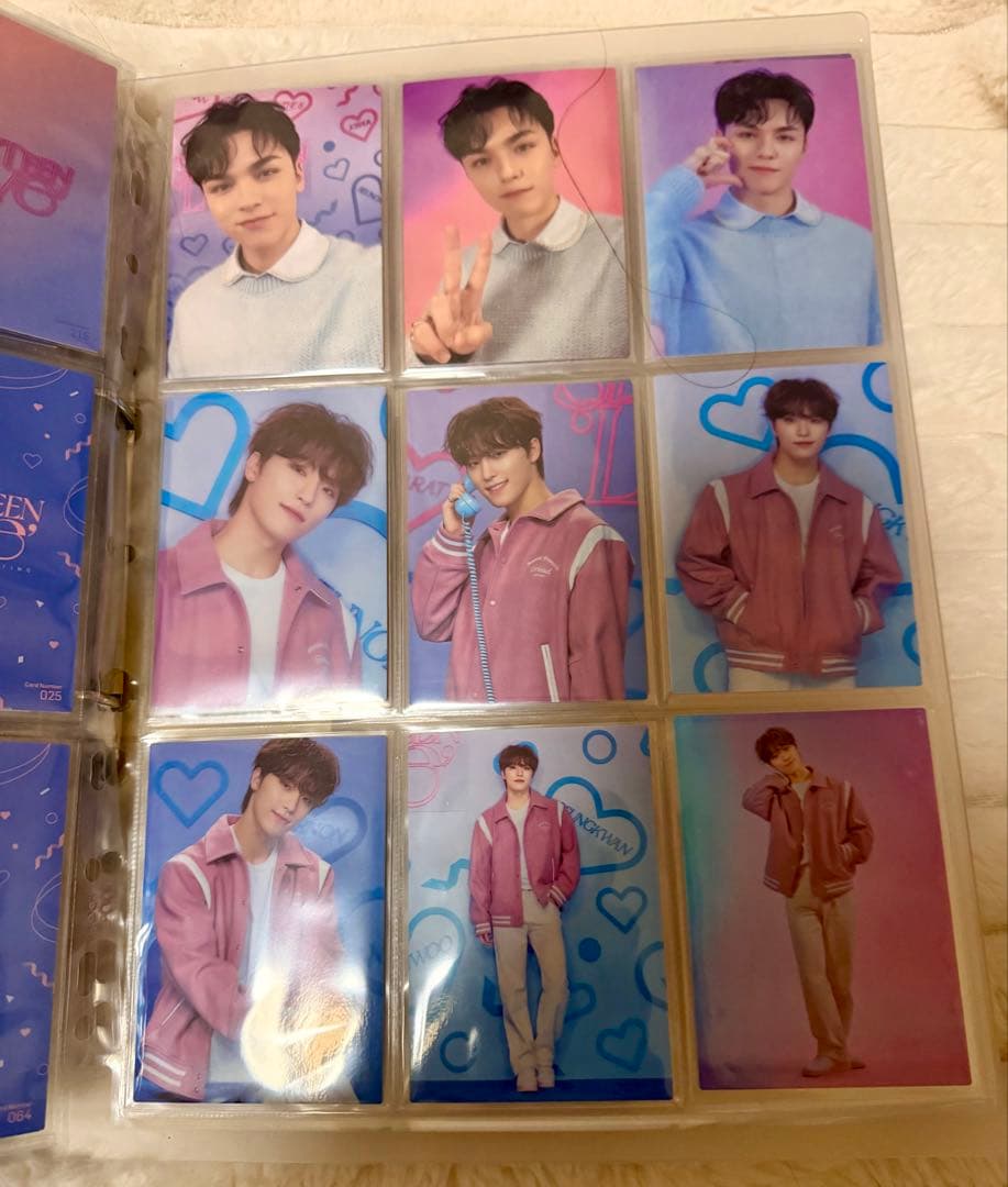 【匿名】SEVENTEEN ペンミ　LOVE トレカ　全131種類　コンプリート