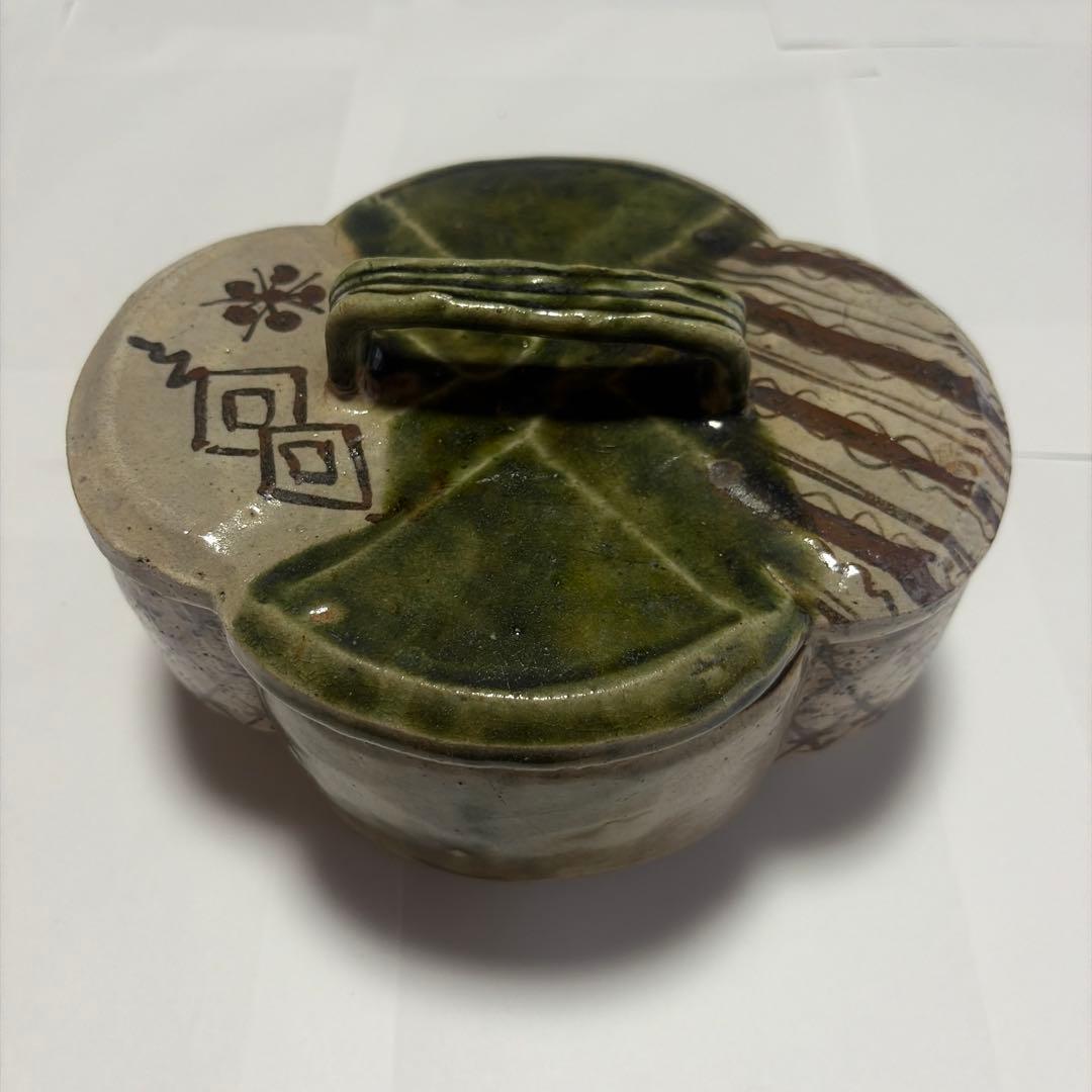 蓋鉢・角鉢 等茶道具4点セット（昭和6年新聞・共箱付）