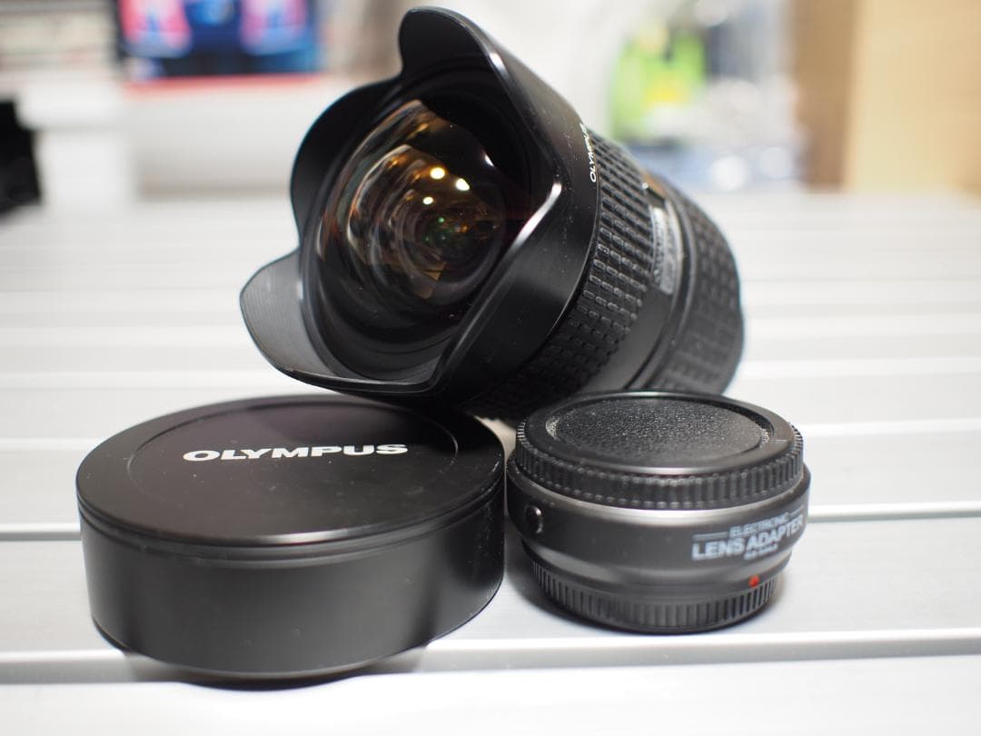 ▼値下げ OLYMPUS 7-14mm F4.0マイクロフォーサーズアダプタ付属