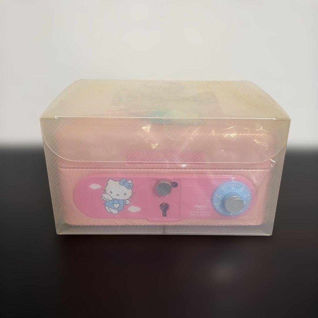 【最終値下げ】レア　ハローキティ　エンジェル　手提げ金庫　1999年希少品