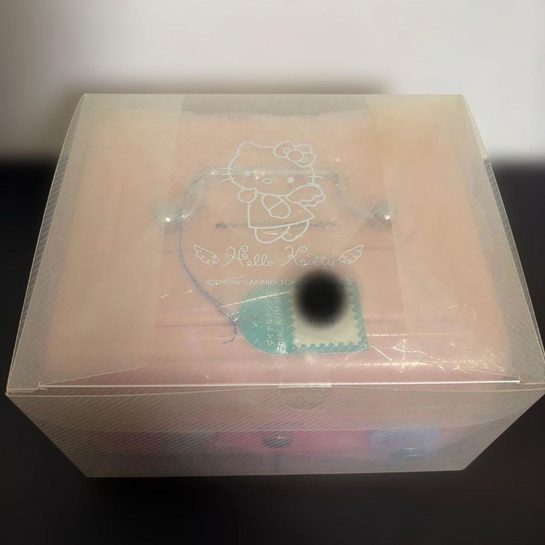 【最終値下げ】レア　ハローキティ　エンジェル　手提げ金庫　1999年希少品