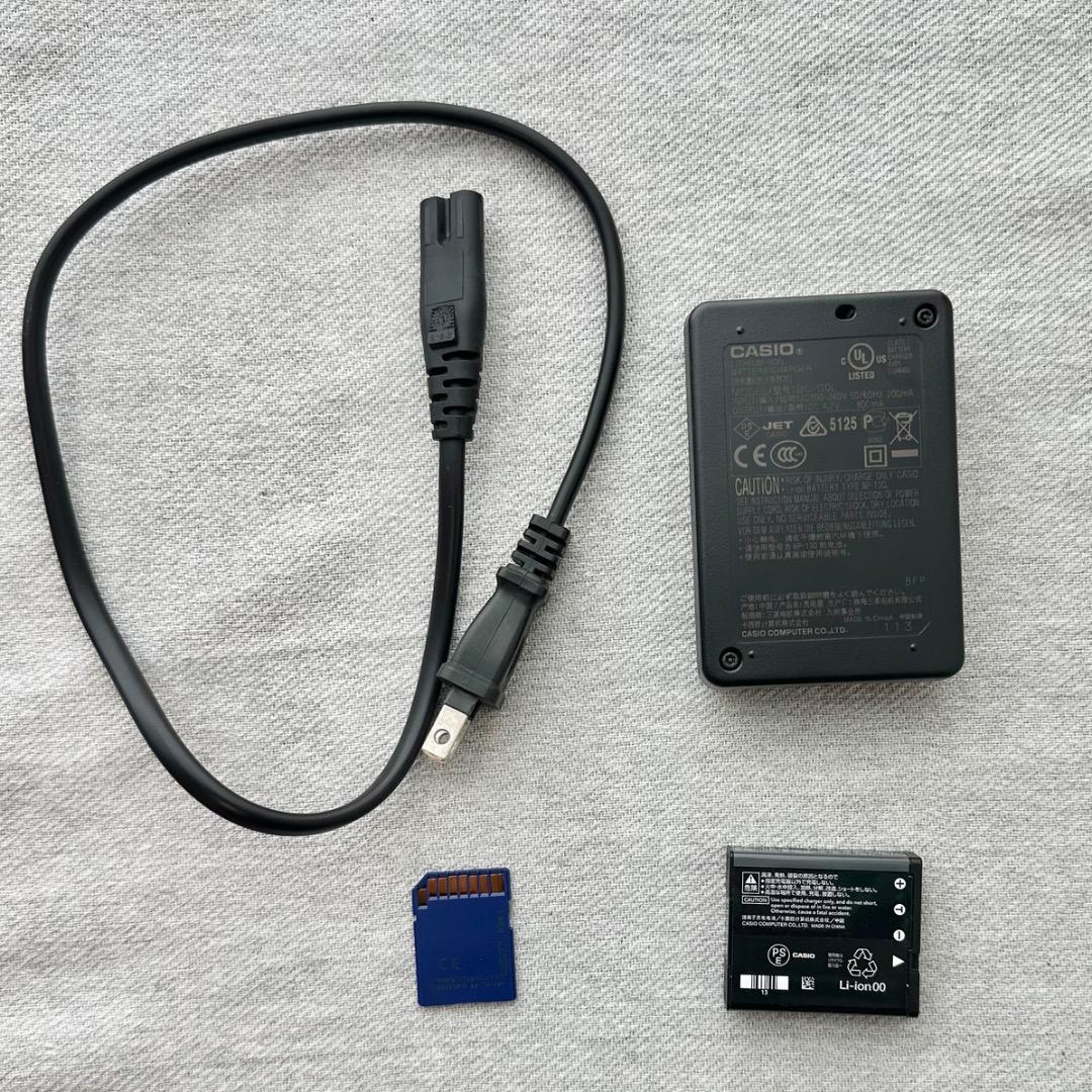 CASIO Exlim EX-ZR200 セット 動作品 (訳あり)