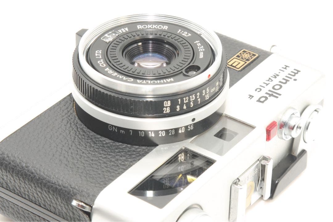 整備品　Minolta HI-MATIC F レンジファインダ　フィルムカメラ