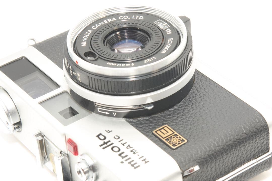 整備品　Minolta HI-MATIC F レンジファインダ　フィルムカメラ
