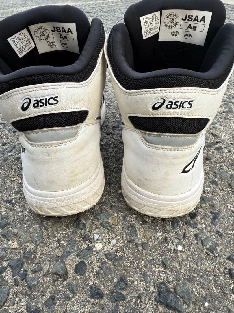 ASICS BOA 安全靴 JSAA A種 ブラック/ホワイト
