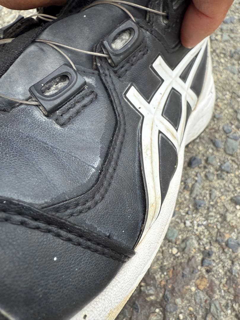 ASICS BOA 安全靴 JSAA A種 ブラック/ホワイト