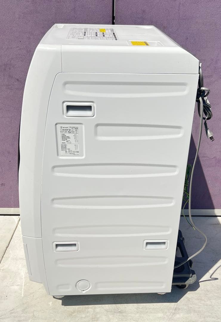 SHARP ドラム式電気洗濯乾燥機ES-S7F-WR 2021年