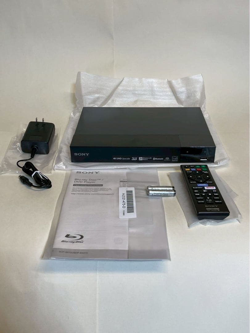SONY ブルーレイ/DVDプレーヤー BDP-S6700 4Kアップコンバート