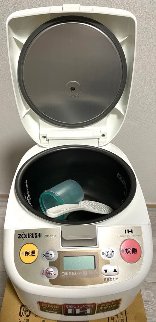 未使用　ZOJIRUSHI NP-EB10 炊飯器 IH 日本製