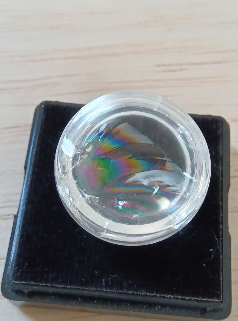 【虹セット】アイリスクォーツ　カボション　ブレスレット　美品　天然石　水晶