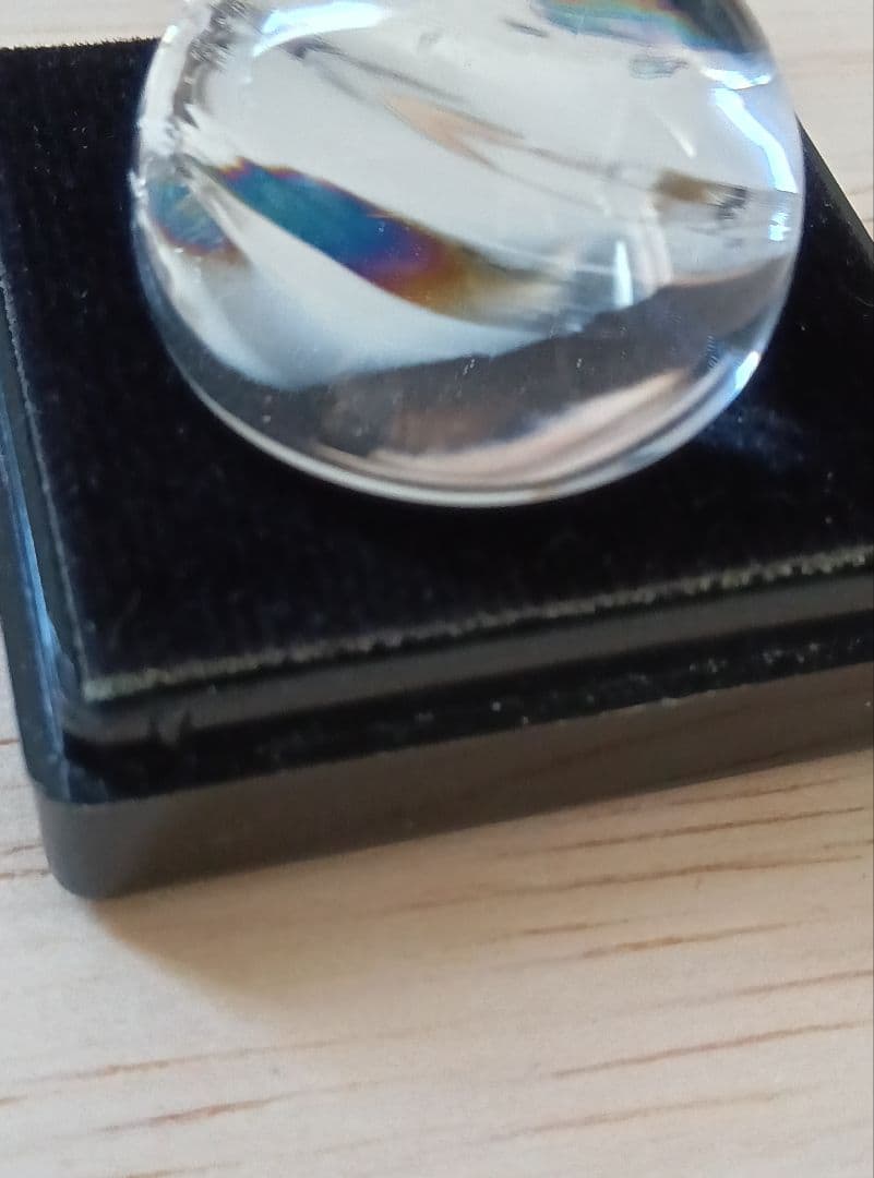 【虹セット】アイリスクォーツ　カボション　ブレスレット　美品　天然石　水晶