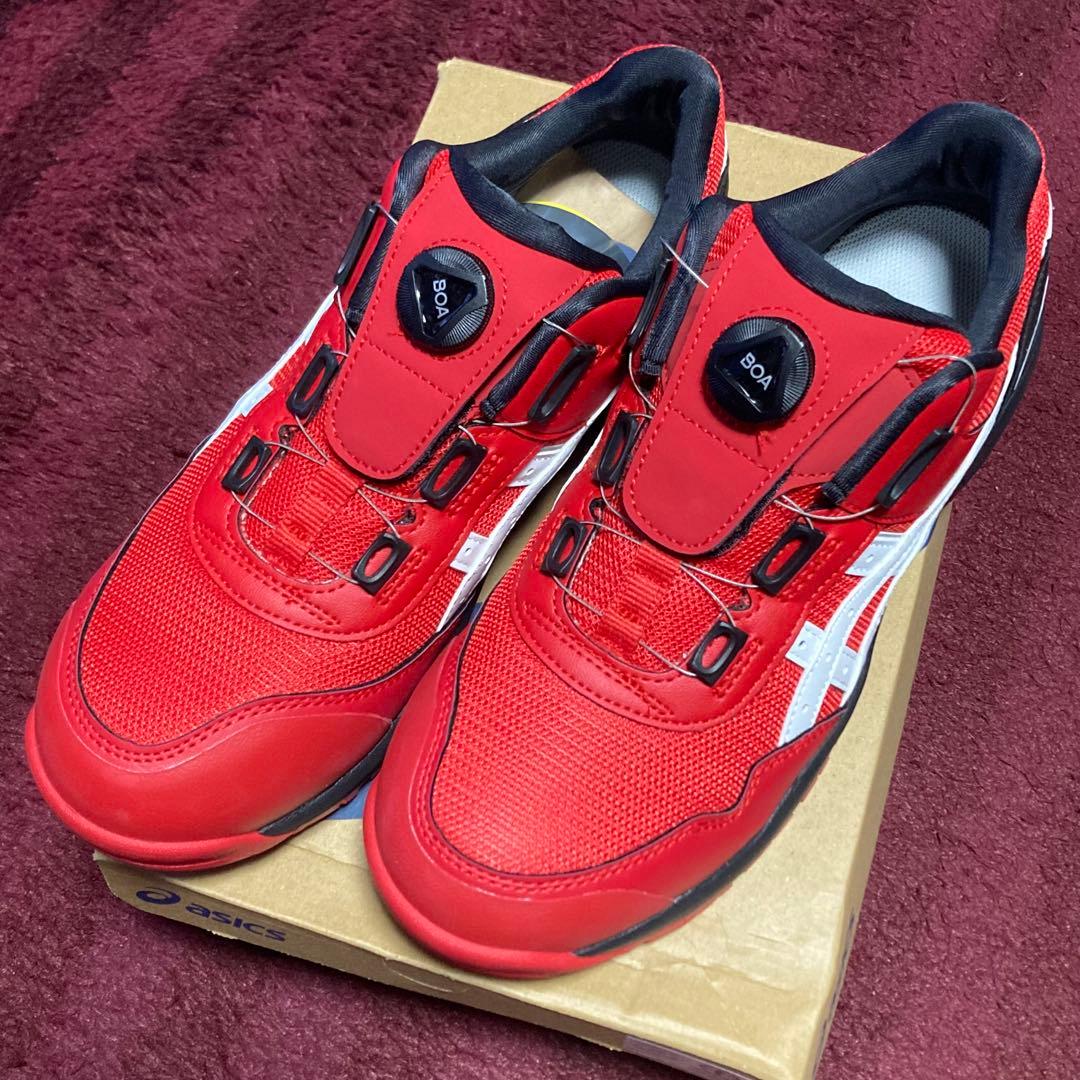 安全靴 WINJOB CP209 BOA CLASSIC RED/WHITE