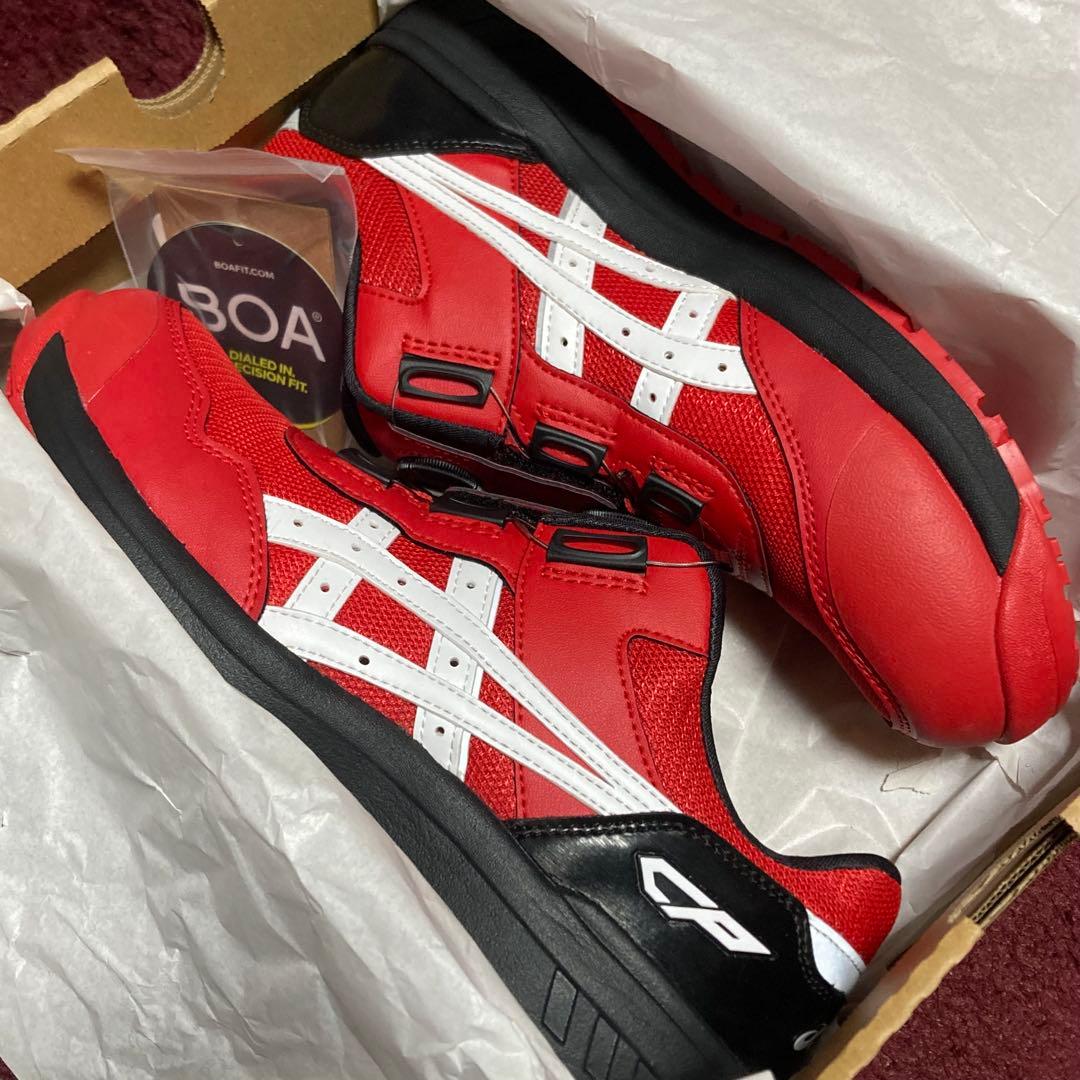 安全靴 WINJOB CP209 BOA CLASSIC RED/WHITE