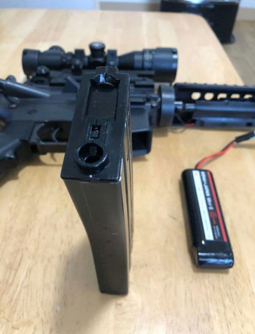 ★カスタム品★ 東京マルイ　M4A1 電動ガン91ｍ／ｓ 多弾マガジン