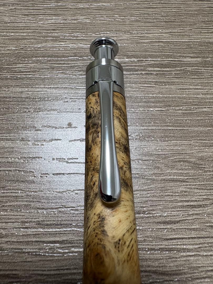 工房楔 花梨紅白(こぶ杢) シャープペンシル 0.5mm