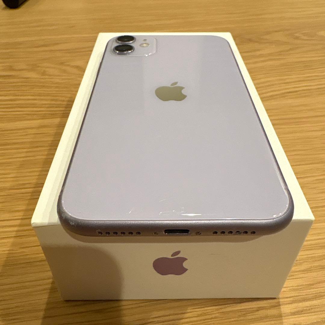 ファファ Apple iPhone11本体 256GBパープル