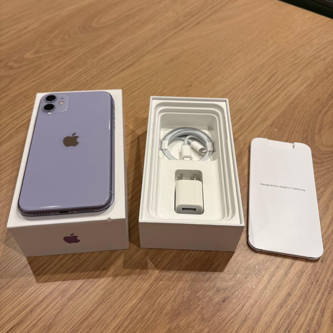 ファファ Apple iPhone11本体 256GBパープル