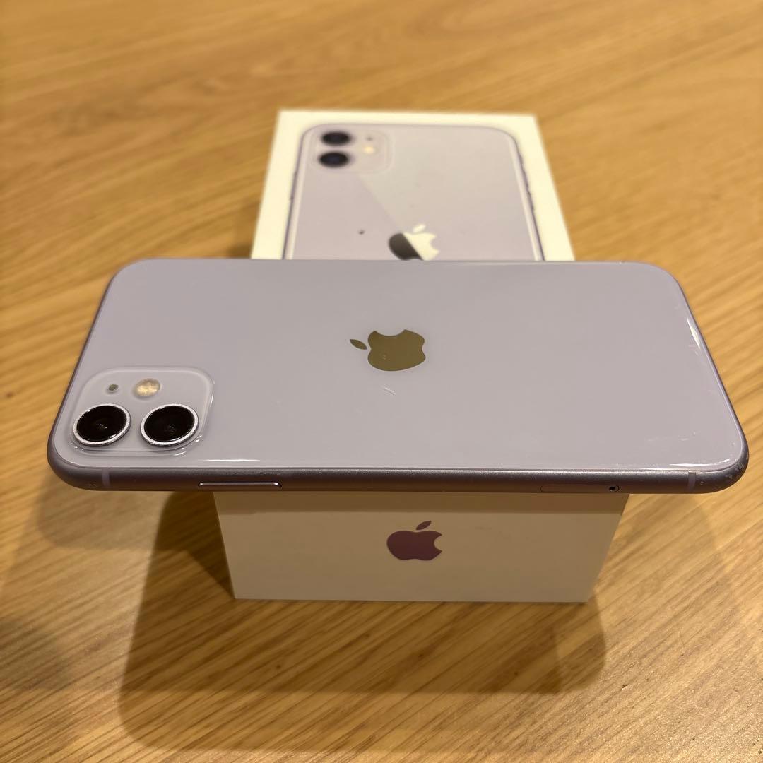 ファファ Apple iPhone11本体 256GBパープル
