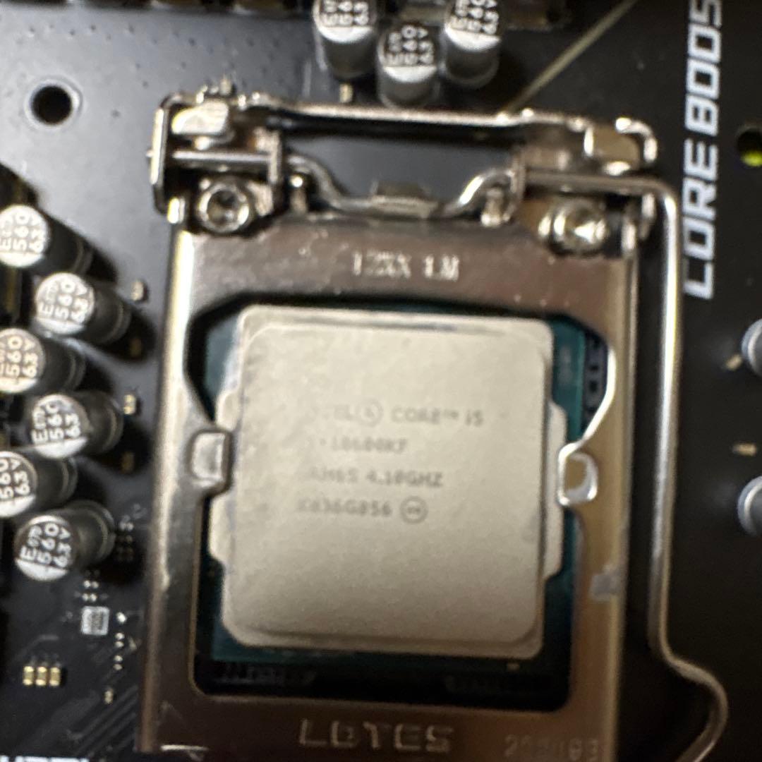 I5 10600kf+ msi Z490-S01 マザーボードセット動作確認済み