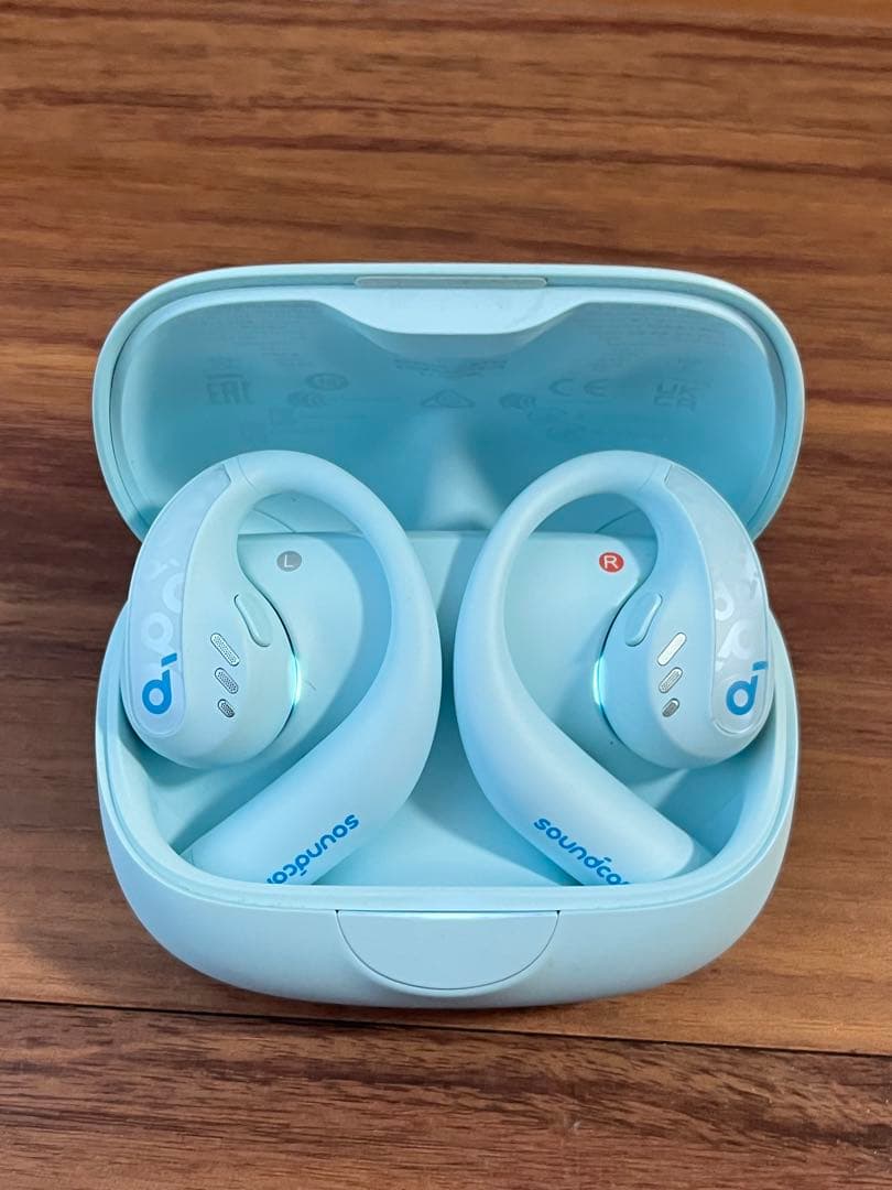 【訳アリ】anker Soundcore AeroFit Pro 水色