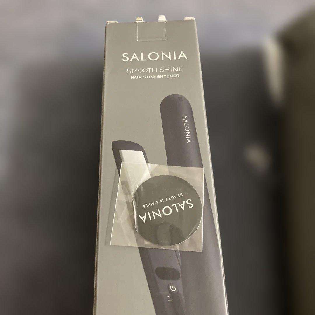 SALONIA サロニア スムースシャイン ストレートアイロン ヘアアイロン