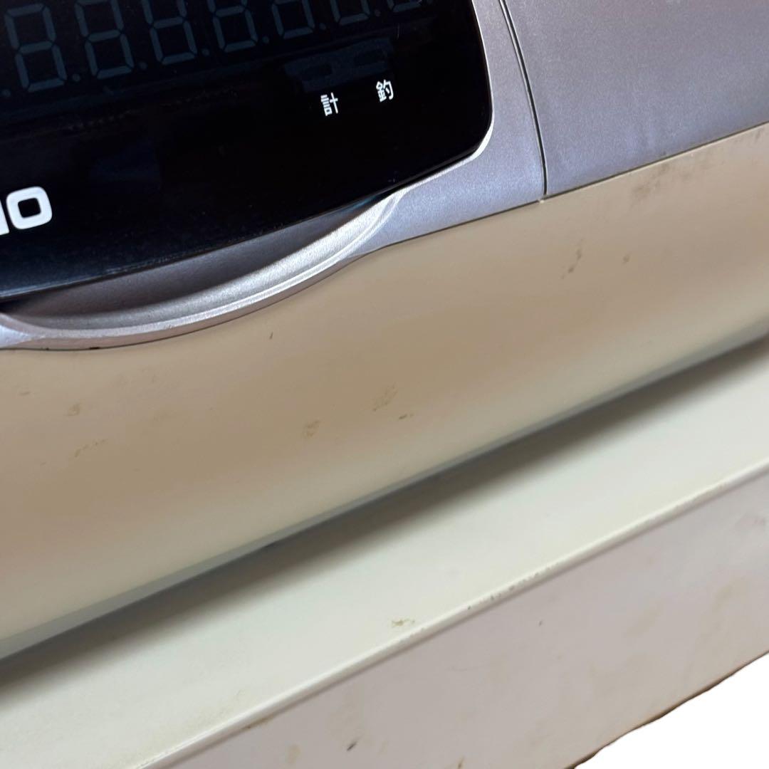 【動作確認済】CASIO カシオ レジスター TK-5000 説明書・鍵付き