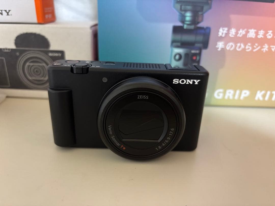 SONY VLOGCAM ZV-1 II シューティンググリップキットZV1M2