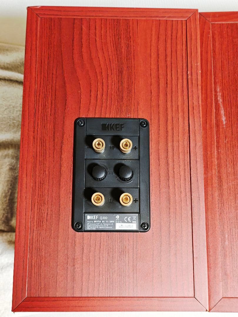 良品 KEF ケーイーエフ Q300 SP3724 ブックシェルフスピーカー