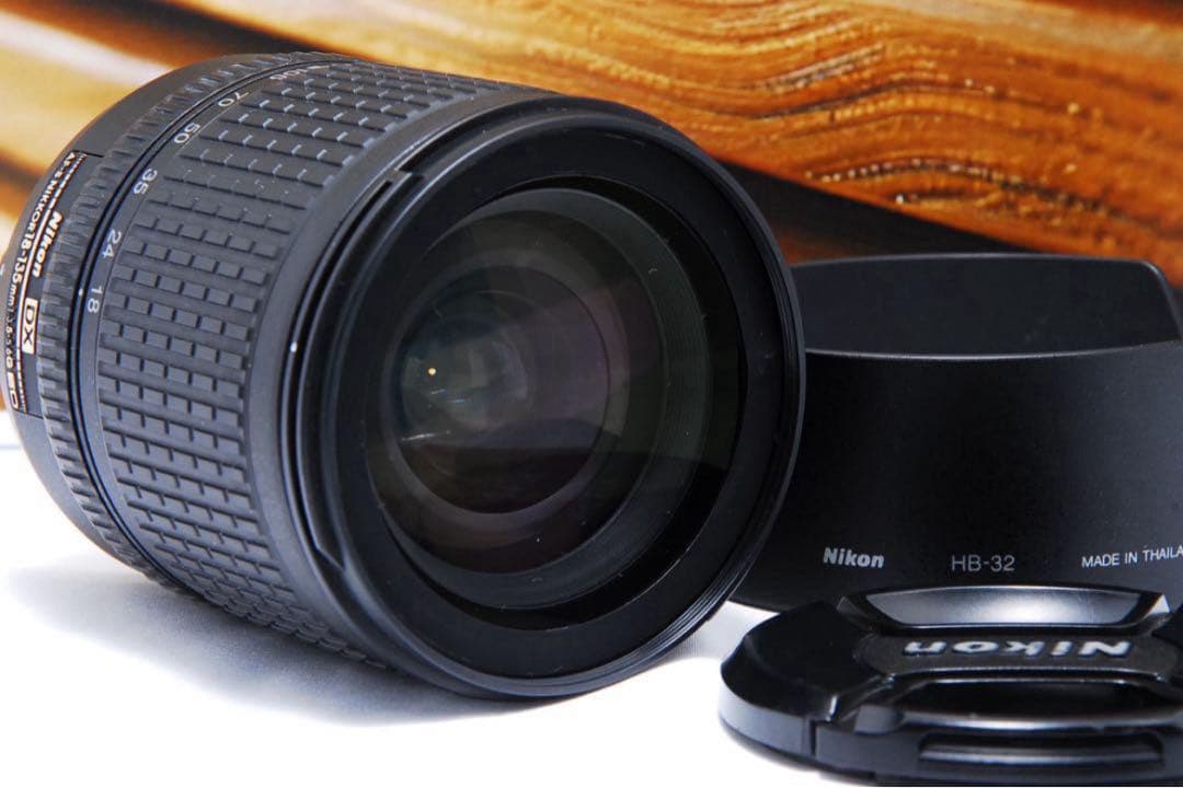鮮烈レッド×高画質【美品】Nikon D3200 18-135mm スマホ転送