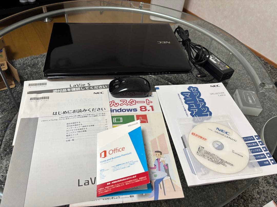 美品 NEC ノートパソコン PC-LS700TSB Intel Core i7