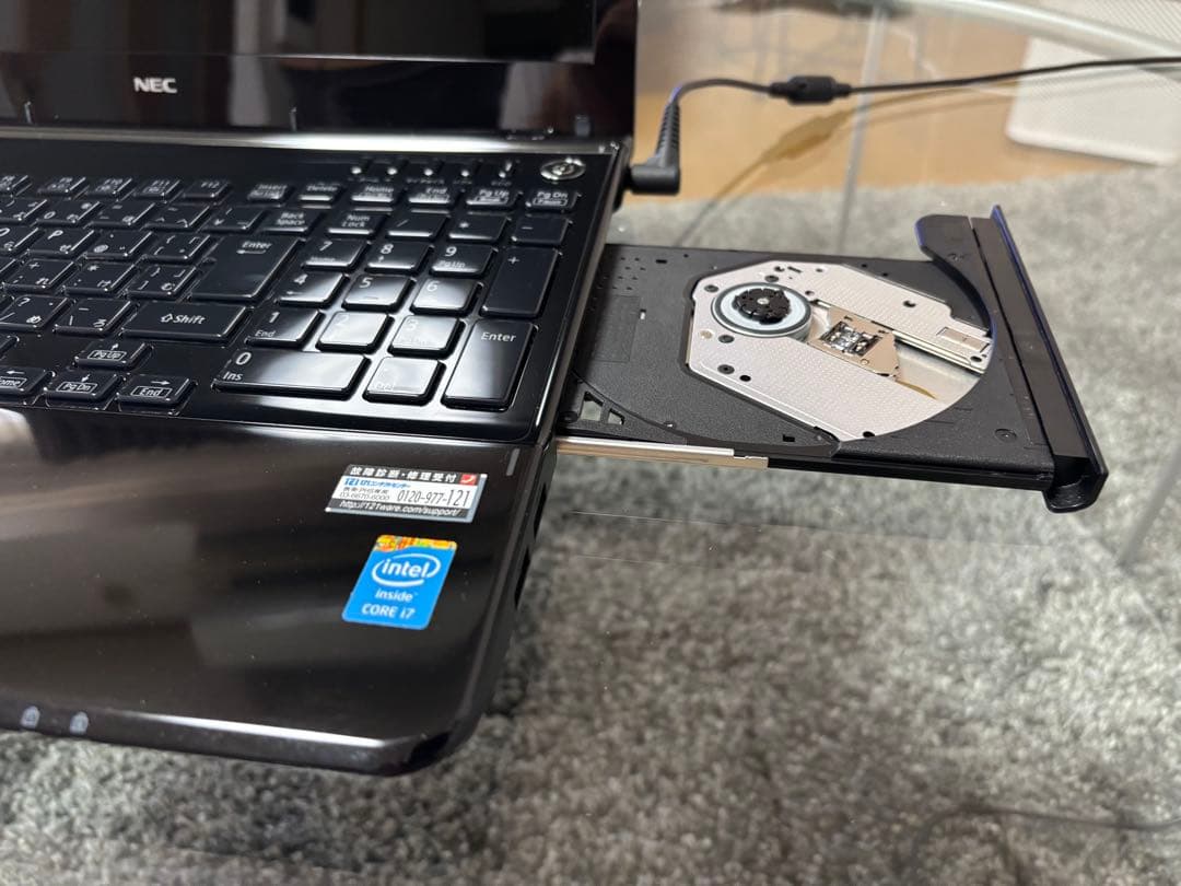 美品 NEC ノートパソコン PC-LS700TSB Intel Core i7