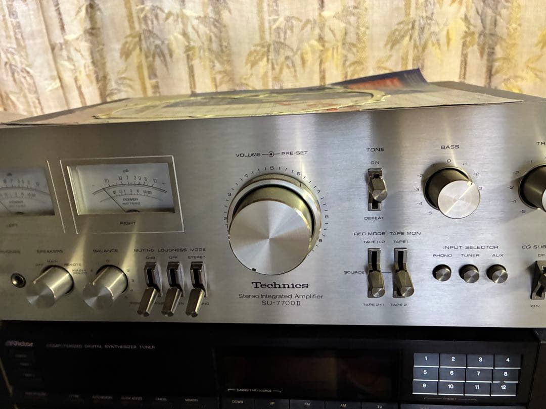 Technics SU7700Ⅱアンプ　ジャンク