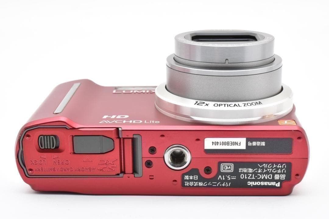 【お値下げ歓迎】Panasonic LUMIX DMC-TZ10 レッド