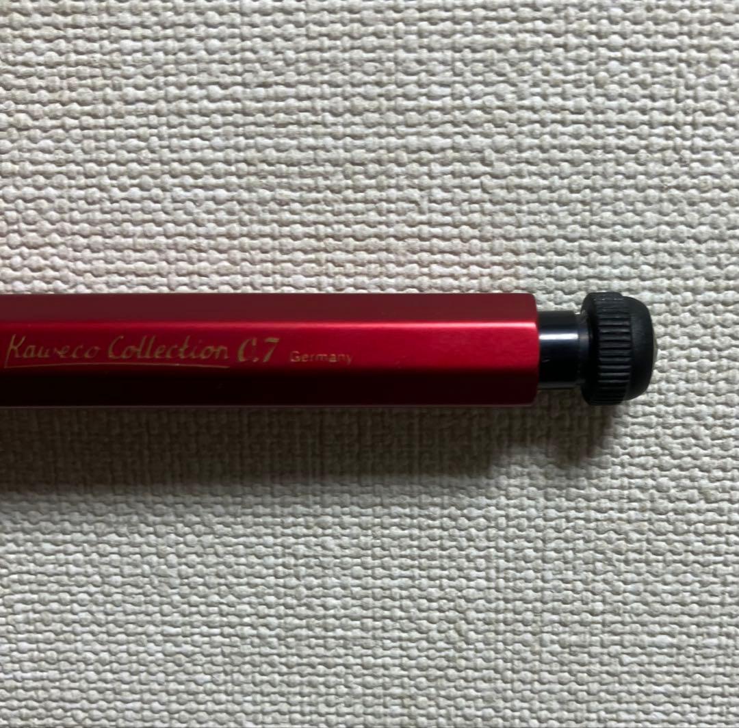 短期間限定価格❗️レッド　ブラック　カヴェコスペシャル　ペンシル　0.5 説明必読