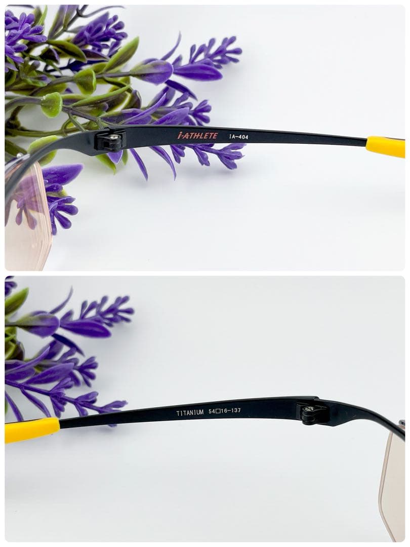 i-ATHLETE IA-404 アイアスリート ハーフリム スポーツ 眼鏡