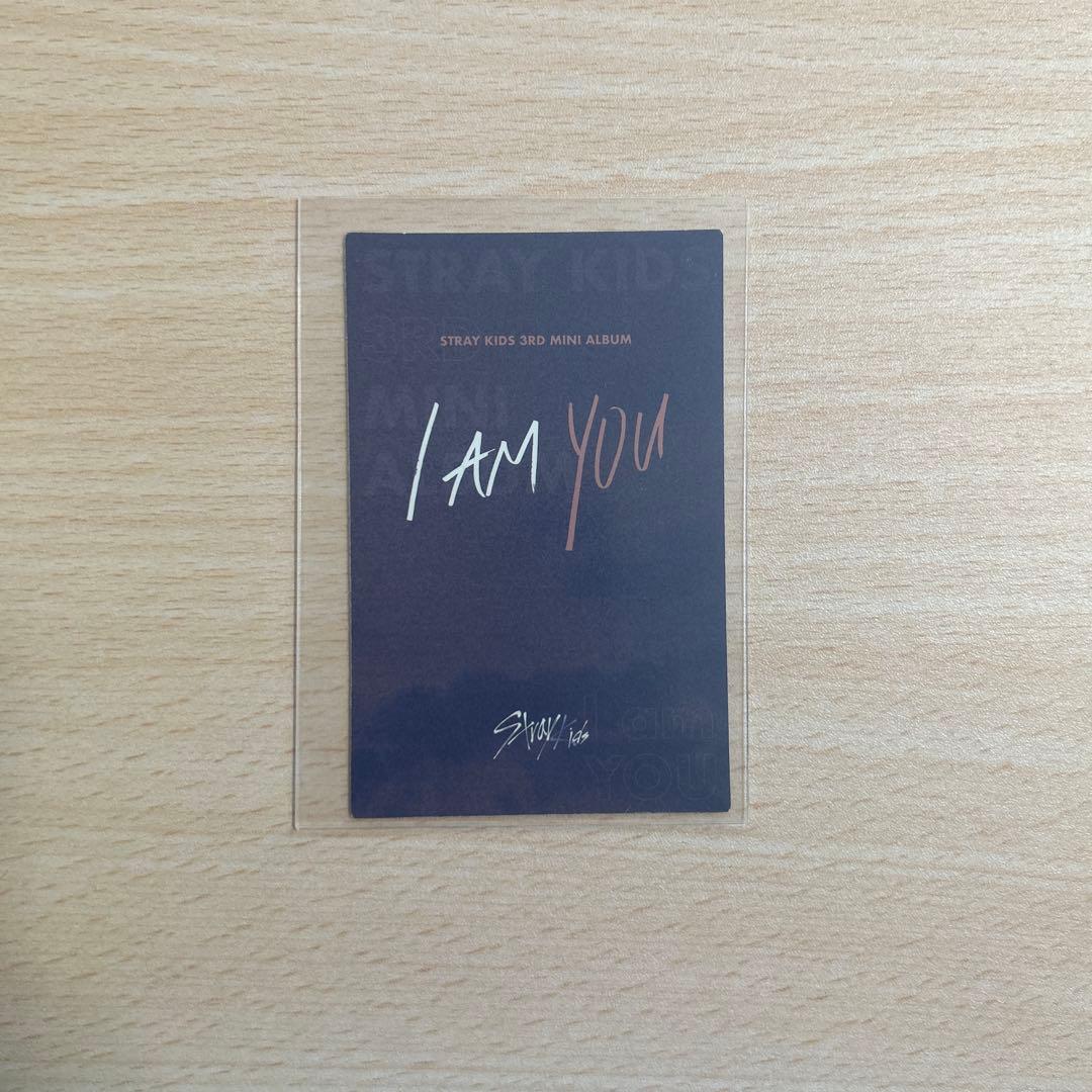 Straykids i am you チャンビン 紫枠 トレカ 限定盤