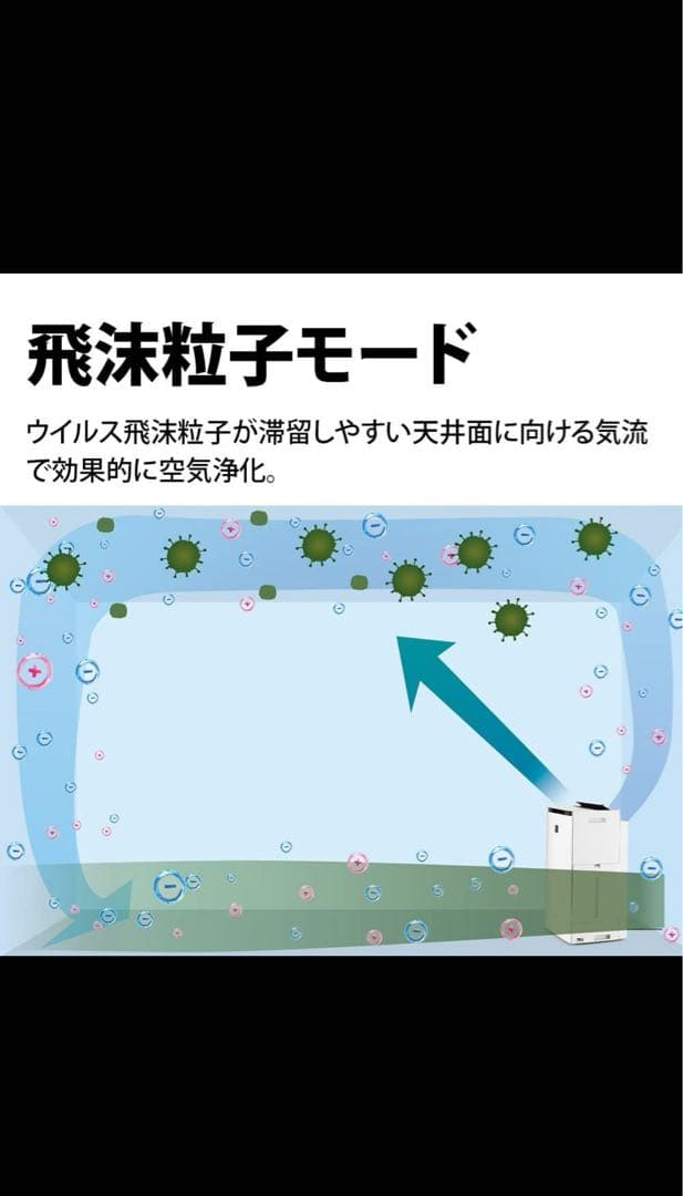 SHARP KI-PX75加湿空気清浄機　ブラック