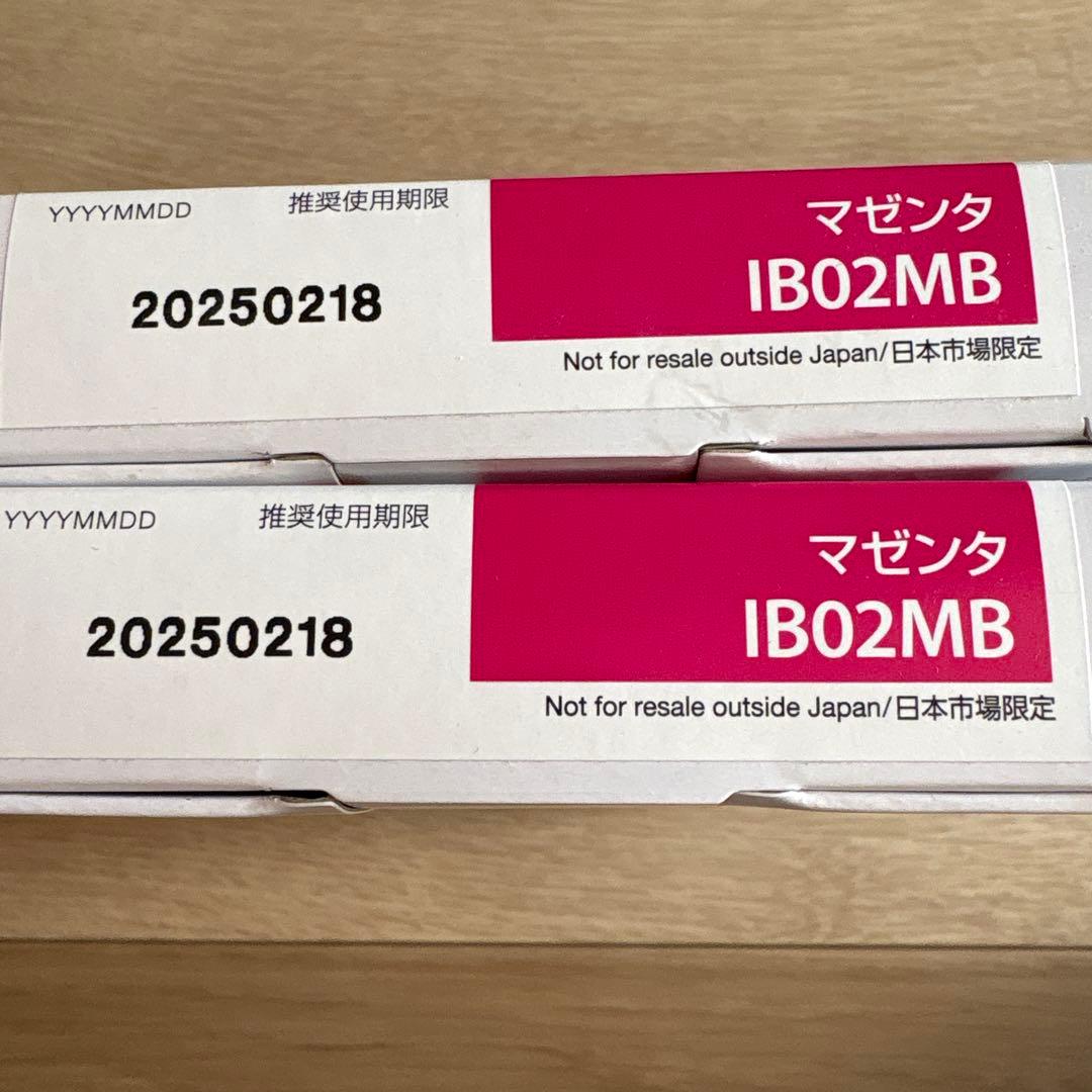 エプソン　マゼンダ　IB02MB ×2セット
