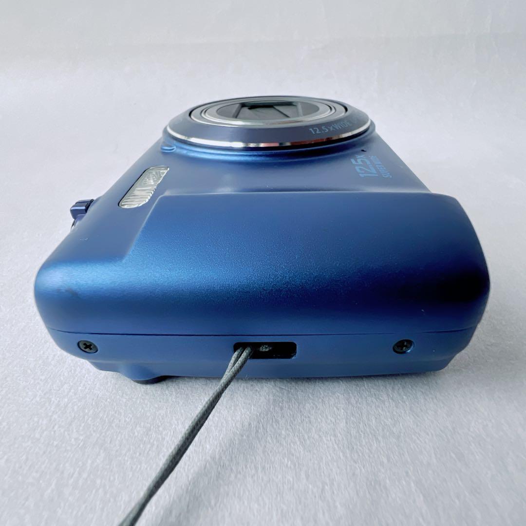 美品✨OLYMPUS STYLUS VR-370 オリンパス デジカメ　ブルー