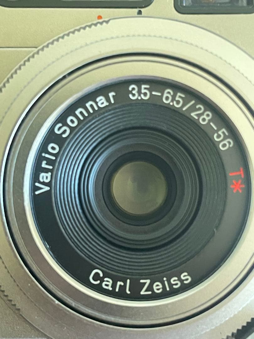CONTAX TVS シルバー コンパクトフィルムカメラ