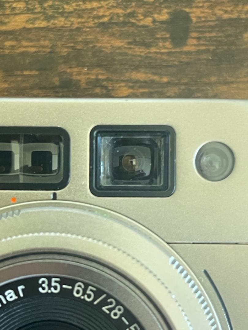 CONTAX TVS シルバー コンパクトフィルムカメラ
